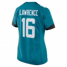 Damen Jacksonville Jaguars Trikot Trevor Lawrence 16 Nike Teal 2021 NFL Draft